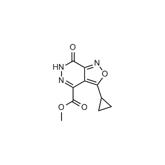 Methyl 3-cyclopropyl-7-oxo-6h,7h-[1,2]oxazolo[3,4-d]pyridazine-4-carboxylate|CS-0256780