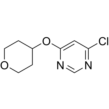 4-Chloro-6-(oxan-4-yloxy)pyrimidine|CS-0256889