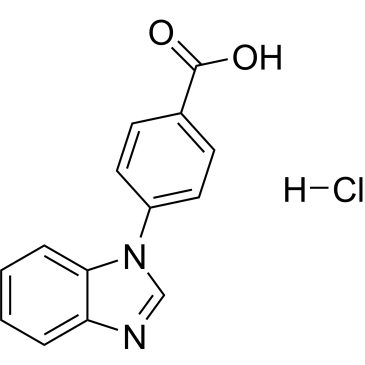 4-(1h-1,3-Benzodiazol-1-yl)benzoic acid hydrochloride|CS-0257037