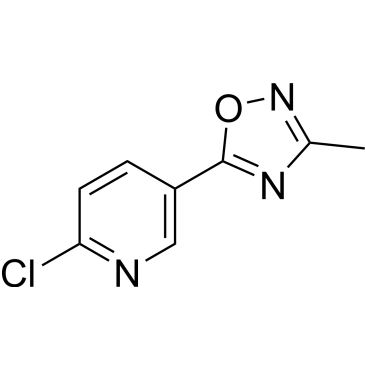 2-Chloro-5-(3-methyl-1,2,4-oxadiazol-5-yl)pyridine|CS-0257207
