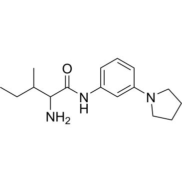 2-Amino-3-methyl-N-[3-(pyrrolidin-1-yl)phenyl]pentanamide|CS-0257296