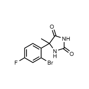 5-(2-Bromo-4-fluorophenyl)-5-methylimidazolidine-2,4-dione|CS-0257315