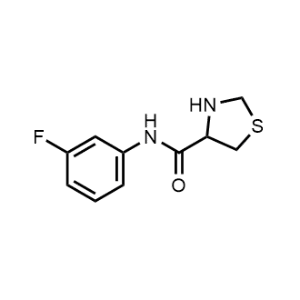N-(3-Fluorophenyl)-1,3-thiazolidine-4-carboxamide|CS-0257329