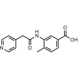 4-Methyl-3-[2-(pyridin-4-yl)acetamido]benzoic acid|CS-0257363
