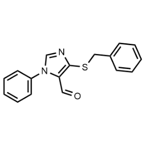 4-(Benzylsulfanyl)-1-phenyl-1h-imidazole-5-carbaldehyde|CS-0257396