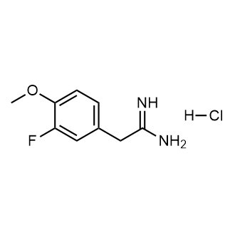 2-(3-Fluoro-4-methoxyphenyl)ethanimidamide hydrochloride|CS-0257665