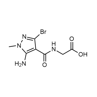 2-[(5-amino-3-bromo-1-methyl-1h-pyrazol-4-yl)formamido]acetic acid|CS-0257934