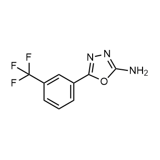 5-[3-(trifluoromethyl)phenyl]-1,3,4-oxadiazol-2-amine|CS-0258015
