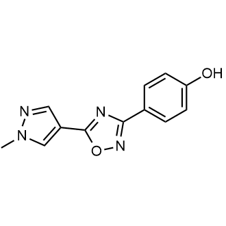 4-[5-(1-methyl-1h-pyrazol-4-yl)-1,2,4-oxadiazol-3-yl]phenol|CS-0258118