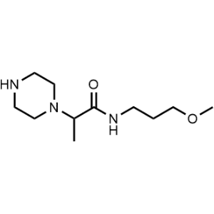 N-(3-Methoxypropyl)-2-(piperazin-1-yl)propanamide|CS-0258203