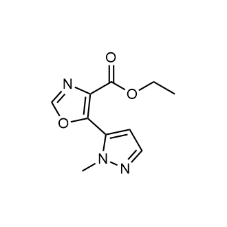 Ethyl 5-(1-methyl-1h-pyrazol-5-yl)-1,3-oxazole-4-carboxylate|CS-0258434