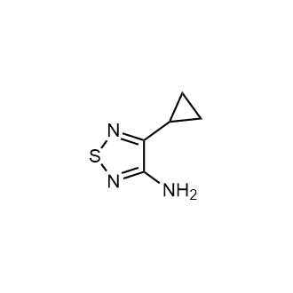 4-Cyclopropyl-1,2,5-thiadiazol-3-amine|CS-0258437