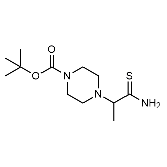 Tert-butyl 4-(1-carbamothioylethyl)piperazine-1-carboxylate|CS-0258520