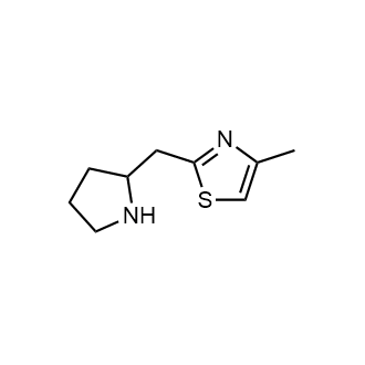4-Methyl-2-[(pyrrolidin-2-yl)methyl]-1,3-thiazole|CS-0258585