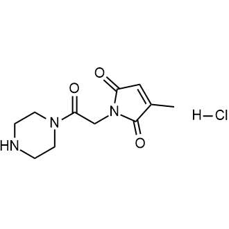 3-Methyl-1-[2-oxo-2-(piperazin-1-yl)ethyl]-2,5-dihydro-1h-pyrrole-2,5-dione hydrochloride|CS-0258623