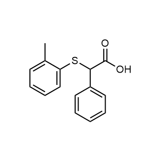 2-[(2-methylphenyl)sulfanyl]-2-phenylacetic acid|CS-0258640