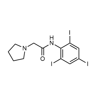 2-(Pyrrolidin-1-yl)-N-(2,4,6-triiodophenyl)acetamide|CS-0258783