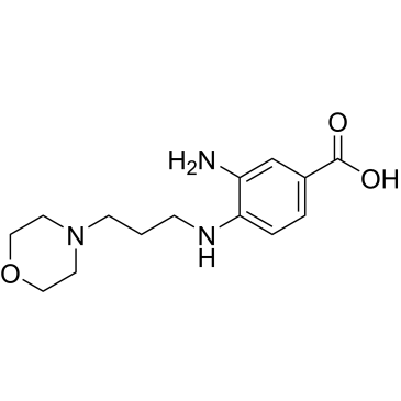 3-Amino-4-{[3-(morpholin-4-yl)propyl]amino}benzoic acid|CS-0258847