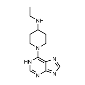 N-Ethyl-1-(1H-purin-6-yl)piperidin-4-amine|CS-0259134