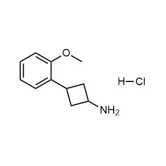 3-(2-Methoxyphenyl)cyclobutan-1-amine hydrochloride|CS-0259452