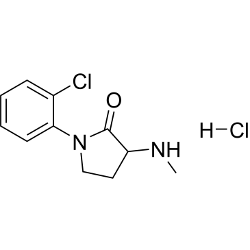 1-(2-Chlorophenyl)-3-(methylamino)pyrrolidin-2-one hydrochloride|CS-0259741