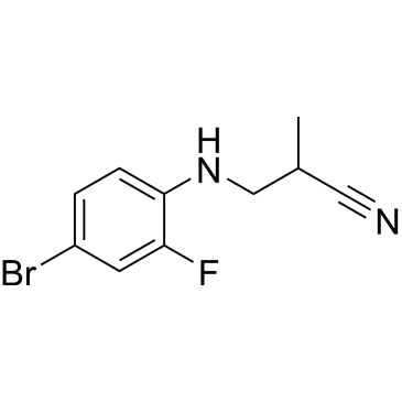 3-[(4-bromo-2-fluorophenyl)amino]-2-methylpropanenitrile|CS-0259860