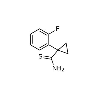 1-(2-Fluorophenyl)cyclopropane-1-carbothioamide|CS-0259989