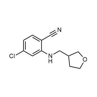 4-Chloro-2-[(oxolan-3-ylmethyl)amino]benzonitrile|CS-0260046
