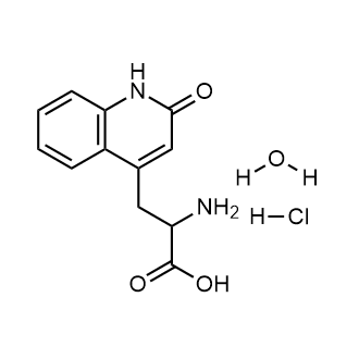 2-Amino-3-(2-oxo-1,2-dihydroquinolin-4-yl)propanoic acid hydrate hydrochloride|CS-0260109