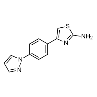 4-[4-(1h-pyrazol-1-yl)phenyl]-1,3-thiazol-2-amine|CS-0260186