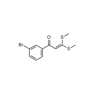 1-(3-Bromophenyl)-3,3-bis(methylsulfanyl)prop-2-en-1-one|CS-0260238