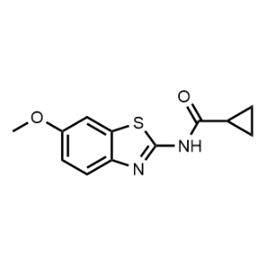 N-(6-Methoxy-1,3-benzothiazol-2-yl)cyclopropanecarboxamide|CS-0260250