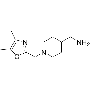 {1-[(dimethyl-1,3-oxazol-2-yl)methyl]piperidin-4-yl}methanamine|CS-0260348