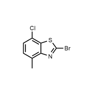 2-Bromo-7-chloro-4-methyl-1,3-benzothiazole|CS-0260495