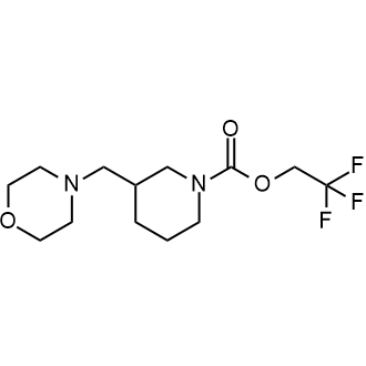 2,2,2-Trifluoroethyl 3-(morpholin-4-ylmethyl)piperidine-1-carboxylate|CS-0260565