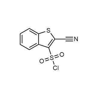 2-Cyano-1-benzothiophene-3-sulfonyl chloride|CS-0260834