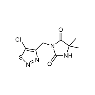 3-[(5-chloro-1,2,3-thiadiazol-4-yl)methyl]-5,5-dimethylimidazolidine-2,4-dione|CS-0260878
