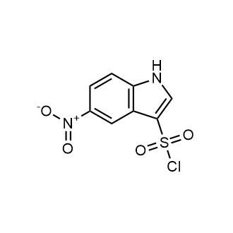 5-Nitro-1h-indole-3-sulfonyl chloride|CS-0260923