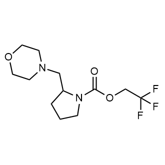2,2,2-Trifluoroethyl 2-(morpholin-4-ylmethyl)pyrrolidine-1-carboxylate|CS-0260992