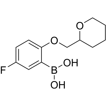 [5-fluoro-2-(oxan-2-ylmethoxy)phenyl]boronic acid|CS-0260998