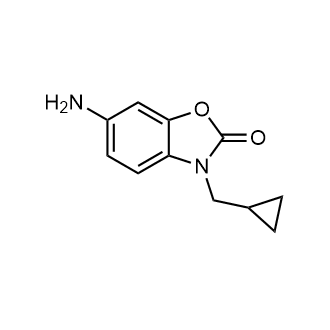 6-Amino-3-(cyclopropylmethyl)-2,3-dihydro-1,3-benzoxazol-2-one|CS-0261053