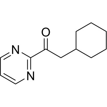 2-Cyclohexyl-1-(pyrimidin-2-yl)ethan-1-one|CS-0261211