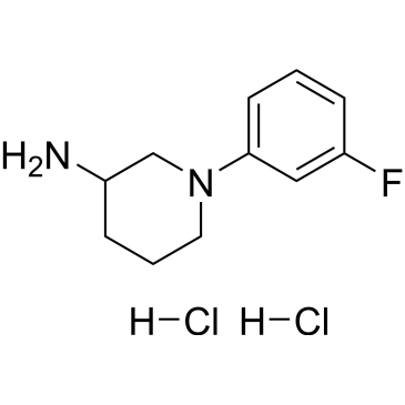 1-(3-Fluorophenyl)piperidin-3-amine dihydrochloride|CS-0261263