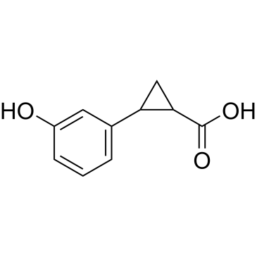 2-(3-Hydroxyphenyl)cyclopropane-1-carboxylic acid|CS-0261714
