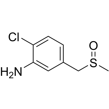 2-Chloro-5-(methanesulfinylmethyl)aniline|CS-0261802