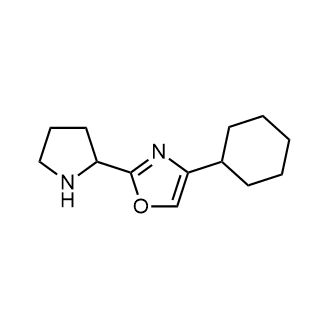 4-Cyclohexyl-2-(pyrrolidin-2-yl)-1,3-oxazole|CS-0262310