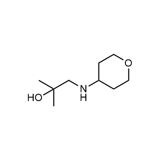 2-Methyl-1-[(oxan-4-yl)amino]propan-2-ol|CS-0262376
