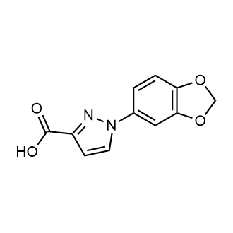 1-(1,3-Dioxaindan-5-yl)-1h-pyrazole-3-carboxylic acid|CS-0262457