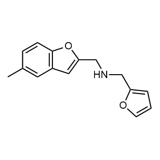 (Furan-2-ylmethyl)[(5-methyl-1-benzofuran-2-yl)methyl]amine|CS-0262534