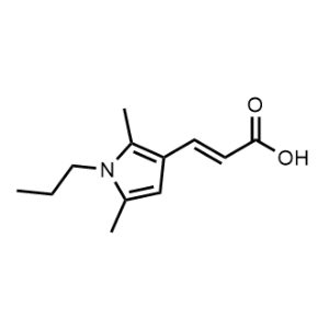 (2e)-3-(2,5-Dimethyl-1-propyl-1h-pyrrol-3-yl)prop-2-enoic acid|CS-0262595